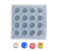 Forma a spirale grande/piccola, colore fuoco fatto a mano, forma di pellet di cera, colla a goccia, creatività fatta a mano, stampi in silicone per sigillatura di candele, piccoli pellet