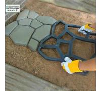 Forma a stampo per mattonelle in cemento per vialetto da giardino 43x43 h. 4 cm