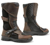 Stivali In Pelle Forma Touring Impermeabile ADV Tourer Marrone Taglia:41