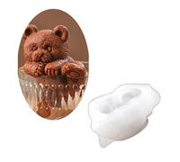 Forma animale adorabile del vassoio dei cubetti di ghiaccio del silicone efficiente Hangable per la presentazione innovativa della bevanda forma divertente