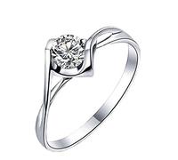 Forma classica a cuore aperta Anello Forma squisita Design elegante di gioielli quotidiani Anello in lega Accessori per gioielli pieni di fascino nel giorno ordinarioTrattamento seducente