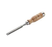 Forma da 10 mm con manico in legno, ideale per intagliare, modellare e scolpire in legno con precisione.