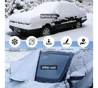 Forma d'amore rosa,Copertura per parabrezza auto, copertura protettiva per parabrezza - Resistente a neve, ghiaccio, sole, raggi UV, polvere e acqua - Adatta alla maggior parte delle auto