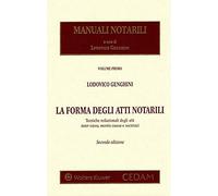 Forma degli atti notarili: Vol. 1