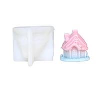 Forma della casa del silicone del commestibile per il cioccolato del sapone del mestiere che fa la casa