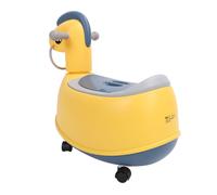 Forma di cavallo in legno per il vasino per bambini, portatile e stabile