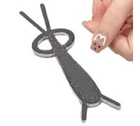 Forma di coniglio a magneti unghie - Wand magnetica Effetto del cuore gatto 3D, strumento polacco per gel di gattino neodimio forte | Stick artistico a doppia estremità portatile, accessorio durevole