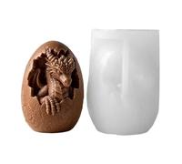Forma ' di drago | Drago 3D riutilizzabile Resina Gesso Gesso Artigianato - in silicone per, per Sapone Cioccolato Compleanno Festa Ufficio Camera Scrivania Scuola Sala