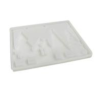 Forma Di Harz Tree Di Natale - Forma 'albero Di Natale | Cement Craft Per Casa | Segno Leggero In Silicone Forme Di Gesso Per Gli Hobbisti Studenti Creativi Per Giovani Adulti Decoratore Domestico
