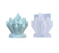 Forma di Iceberg Cluster Fiore Durevole Stampi per Candele in Silicone per la