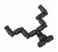 Forma di Osso Doppio Sprinkler per Terrari Rettili, Tubo da 1/4 Pollice | Doppia testa regolabile a 360 gradi, nebulizzazione fine da 40 micron, nebulizzatore per rettili per vivaio