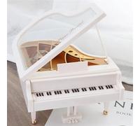 Forma di pianoforte splendidamente scolpita, miniatura, carino, artigianato portatile, mini design classico, unico