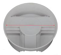 Forma di plastica riciclata T del vassoio della divisione dell'ufficio per il supporto trasversale per la parete delle piante (T)