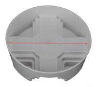 Forma di plastica riciclata T del vassoio della divisione dell'ufficio per il supporto trasversale per la parete delle piante (X)