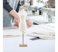 Forma di vestiti per bambole con base in legno Mini per parti di bambole BJD