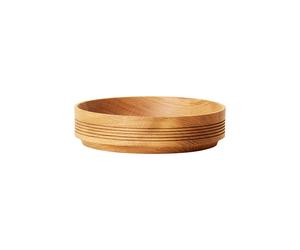 Forma e Perfeziona La Sezione Ciotola in Legno Grande Rovere