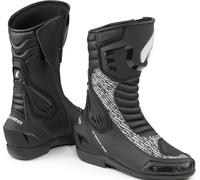 Forma Freccia Evo Stivali da moto, nero-bianco, taglia 48 per maschi