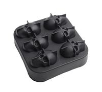 Forma Ghiaccio Teschio - 12cm Stampo Cubetti | Silicone Alimentare - Matrice 3D Halloween Per Cubetti Cocktail Whisky Bevande Festa Piscina Bar Cucina Casa Estate