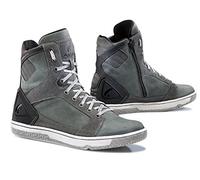 Scarpe Moto Forma Urban In Pelle Impermeabile Hyper Antracite Taglia:37