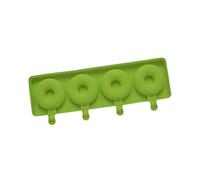 Forma Ices Crema Stampi 4 Cavità Silicone Stelo Ices Ices Cube Vassoio Maker Torta Dolci Muffa