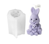 - Forma in silicone: dolce forma di coniglio 3D, candela pasquale a forma di fusione|Stampo in silicone fai da te di alta qualità per grassetto, , suono e , perfetta decorazione pasquale e