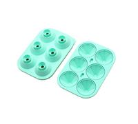 Forma irregolare cubetti di ghiaccio Stampo in silicone per uso alimentare per la decorazione della bevanda Palla di ghiaccio per uso domestico che fa il vassoio dei cubi di forma irregolare