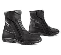 Stivali In Pelle Forma Touring Impermeabile Latino Nero Taglia:43