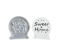 Forma morbida LED Night Light Silicone Rotondo Forme per gioielli in silicone modellato per artigianato e resina decorativa per la casa