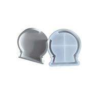 Forma morbida LED Night Light Silicone Rotondo Forme per gioielli in silicone modellato per artigianato e resina decorativa per la casa