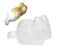Forma Onigiri - Stampo per riso a forma di gatto | Stampo per sushi | Stampo per palline di riso, ideale per la preparazione di scatole, presentazione di pasti divertenti e snack giapponesi fatti in