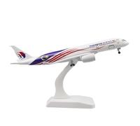 Forma Originale Dell'aereo In Scala 1:400 PER Modello Di Aereo In Metallo A Piano Singolo A350 Con Ruote Del Carrello Di Atterraggio(Malaysia)