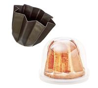 Forma Pandoro alluminio antiaderente Vespa 800gr + Snips Porta Panettone Ø 24cm