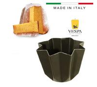 Forma Pandoro Stampo Alluminio Antiaderente Kg.1 cm.23x16h Dolci Natale