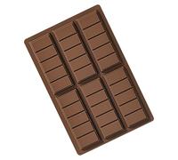 Forma Per Barrette Di Cioccolato | Forma Per Barrette Rettangolari Farcite Con Sei Cavità | Per Cottura Fatto A Mano - Per Cucina, Gelatina, Feste, Riunioni, Dessert, Caramelle, Biscotti