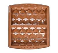 Forma per Barrette di Cioccolato | Utensile da Forno in Silicone,Adatto Per Diversi Spuntini - Per Cioccolato Dolci Biscotti Gelatina Cottura Festa Congelatore Cucina Forno Microonde