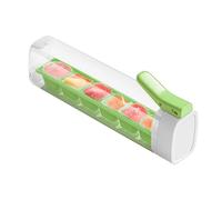 Forma Per Ghiaccio | Pressa a 6 Scompartimenti Antigoccia con Coperchio,Forme Per Ghiaccio Con Coperchio Per Congelatore | per Bevande Succo Latte Whisky Bourbon Frigorifero Casa Appartamento Dormitor