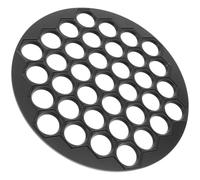 Forma per Ravioli 37 Fori in Lega di Alluminio per Cucina | Strumento Portatile per Ravioli e Gnocchi Ripieni, Facile da Pulire, Nero, per Casa e Preparazioni Quotidiane
