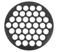 Forma per Ravioli Nera 37 Fori in Lega di Alluminio | Ravioli e Gnocchi, Design Compatto e Portatile, Facile da Pulire, Uso Domestico in Cucina