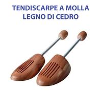 FORMA PER SCARPE TENDISCARPE A MOLLA IN LEGNO DI CEDRO UOMO/DONNA ALTA QUALITà