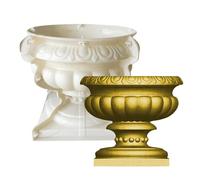 Forma per vaso di fiori - pilastro romano europeo, forma di cemento | ley-Lampenkball Bonsai, vaso per piante grasse, progetti artigianali fatti a mano, forma di contenitore per gioielli