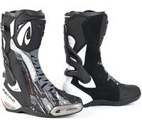 Forma Phantom Flow Stivali da moto, nero-bianco, taglia 40 per maschi