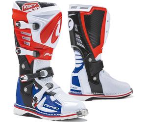 Forma Predator 2.0 Stivali motocross, bianco/rosso/blu, Taglia 48