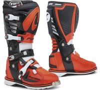 Forma Predator 2.0 Stivali motocross, nero/bianco/arancione, Taglia 47