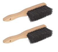 Forma Spazzola Head-28cm Manico IN Legno Camino Fuoco Focolare Caminetto