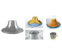 FORMA VULCANO ALLUMINIO CM.27X10X11h