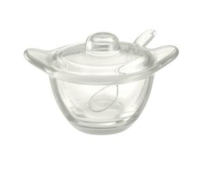 FORMAGGERA ZUCCHERIERA GUZZINI COLLEZIONE GOCCE TRASPARENTE 23170000