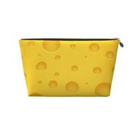 Formaggio Giallo, Borsa per il trucco Borsa per cosmetici Borsa da toilette da viaggio portatile Borsa da toilette