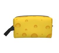 Formaggio Giallo, Borsa per il trucco Borsa per cosmetici Borsa da viaggio portatile da viaggio Borsa per trucco Organizer