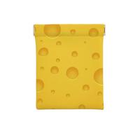Formaggio Giallo, Spremere il portafoglio superiore da donna Borsa portaoggetti Piccola portamonete Portamonete