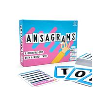 Format Games Ansagrams Trivia Card Game | Un quiz a fuoco rapido con un tocco di parole | 3 giocatori + | Età 12+ | 500 domande | 30 minuti di gioco